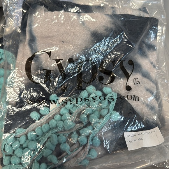 GYPSY 05 SCARFS TYE DYE SOLD OUT ONLINE MULTI USED . - Picture 2 of 3